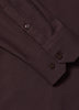 Slim Fit Woven Shirt with Stand Up Collar