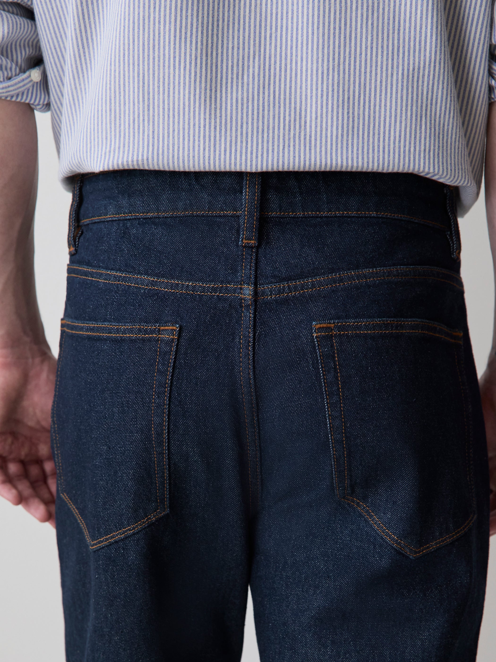 Jeans à Jambe Droite