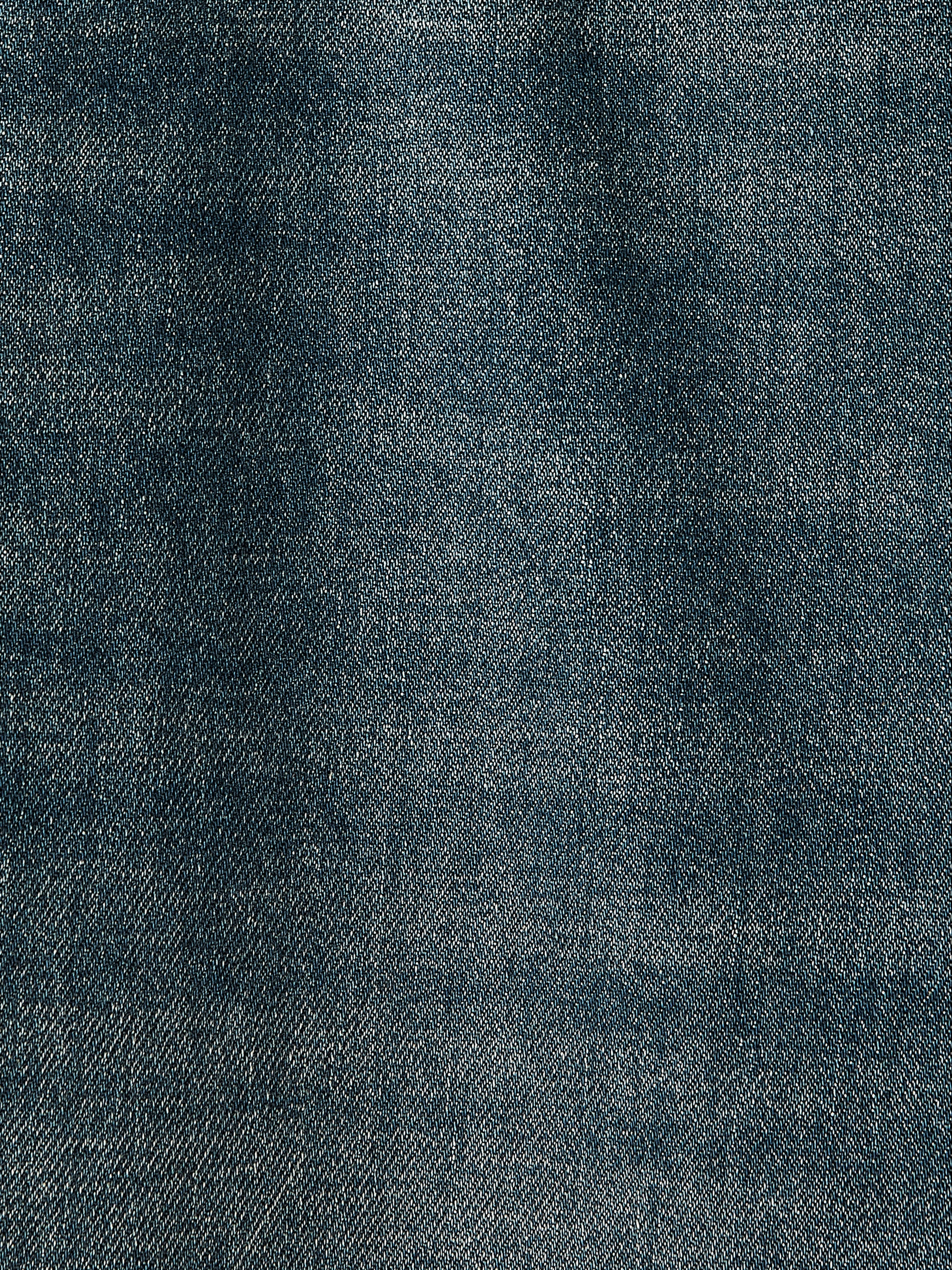 Woven Denim Pant Mid Rise Slouchy Straight Fit