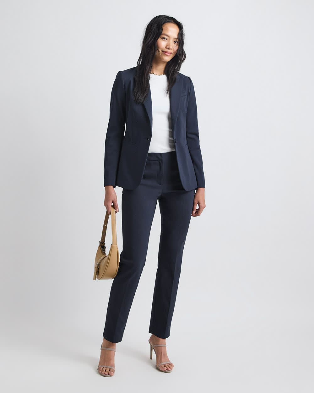 Pantalon Long Indispensable à Coupe Signature Étroite