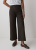 High-Rise Wide-Leg Cropped Jeans