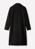 Double Breasted Topcoat Wool Blend