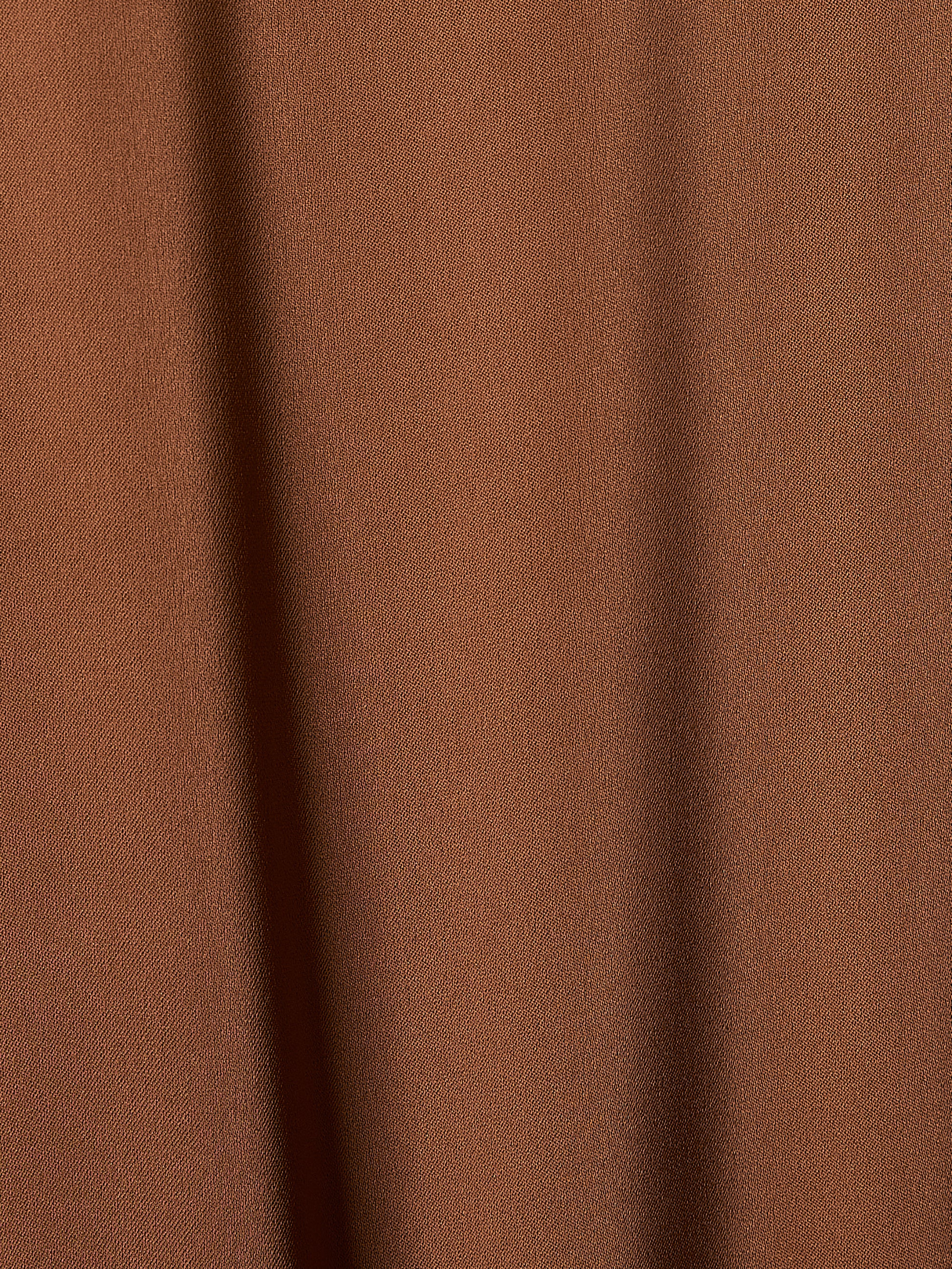 Woven Satin Long Sleeve Shirt