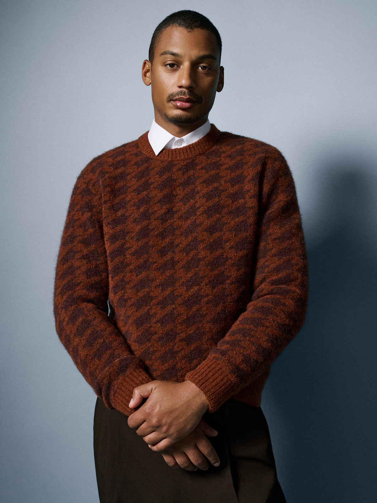 Alpaca Blend Crew-Neck Sweater