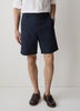 Linen-Blend Shorts