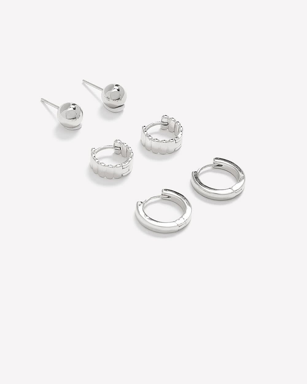Essential Earrings - 3 Pairs