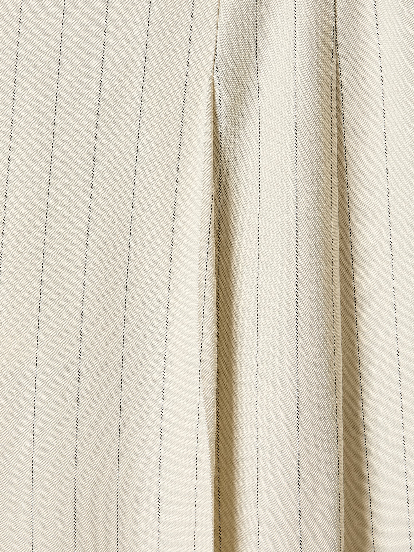 Striped High-Rise Wide-Leg Fluid Pant