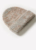 Wool Blend Marled Knit Beanie