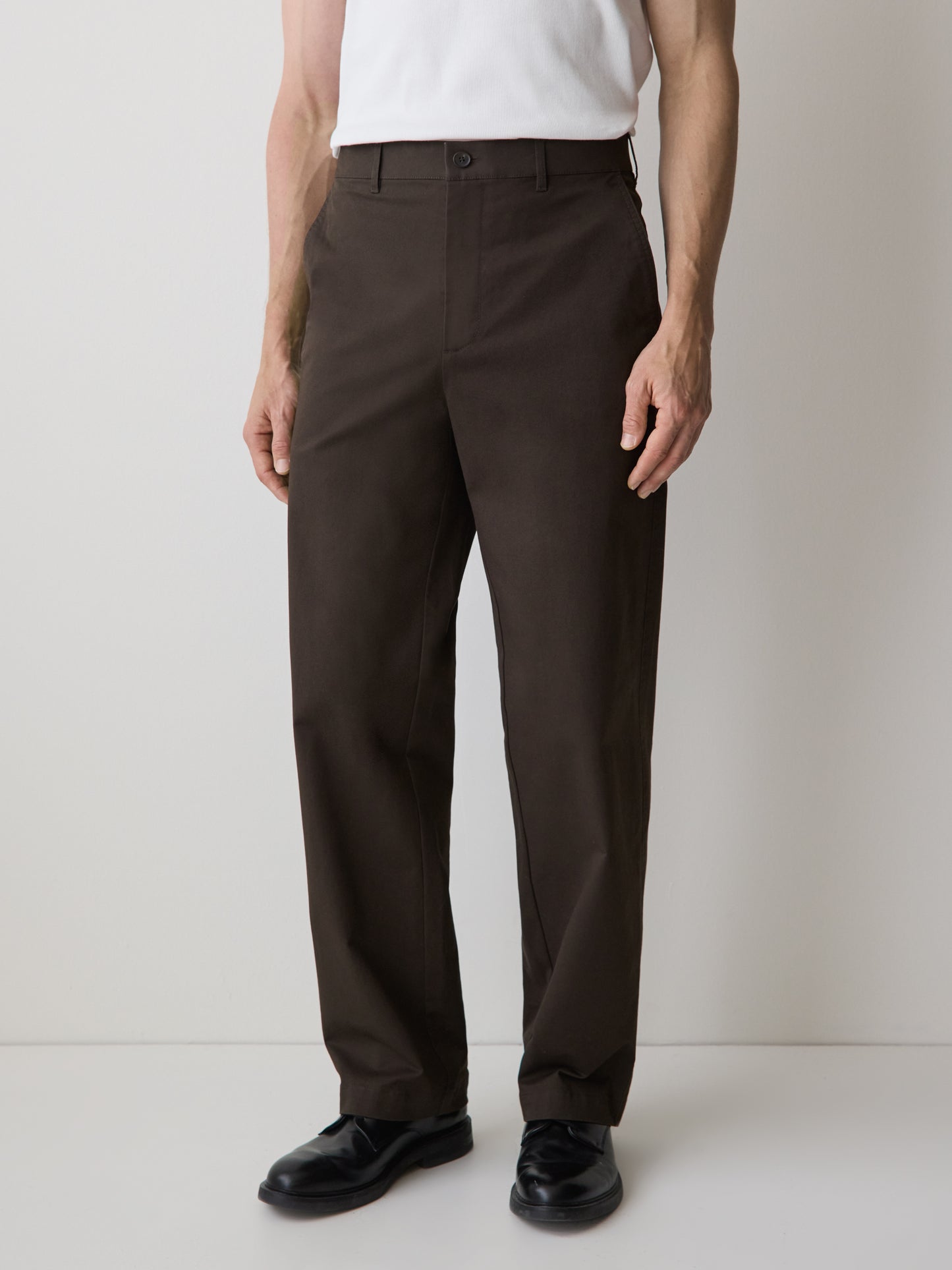 Straight-Leg Relaxed Chino Pant
