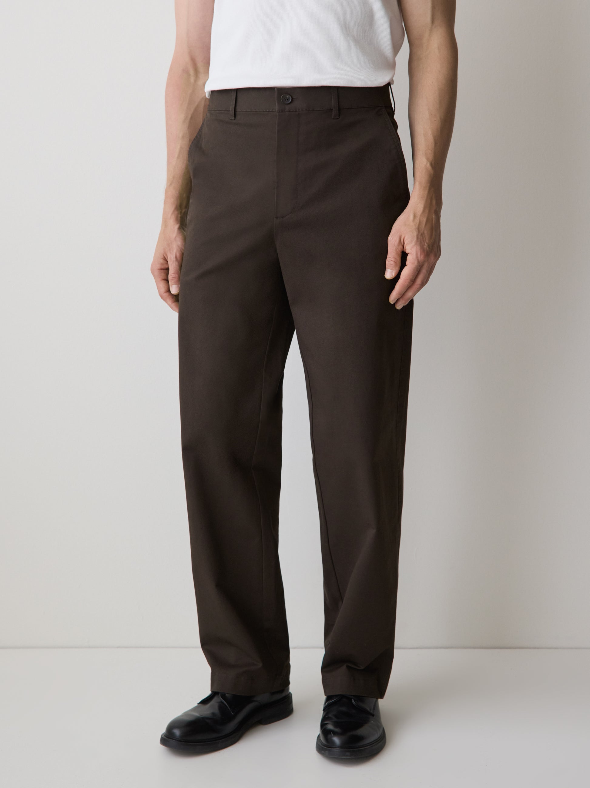 Straight-Leg Relaxed Chino Pant