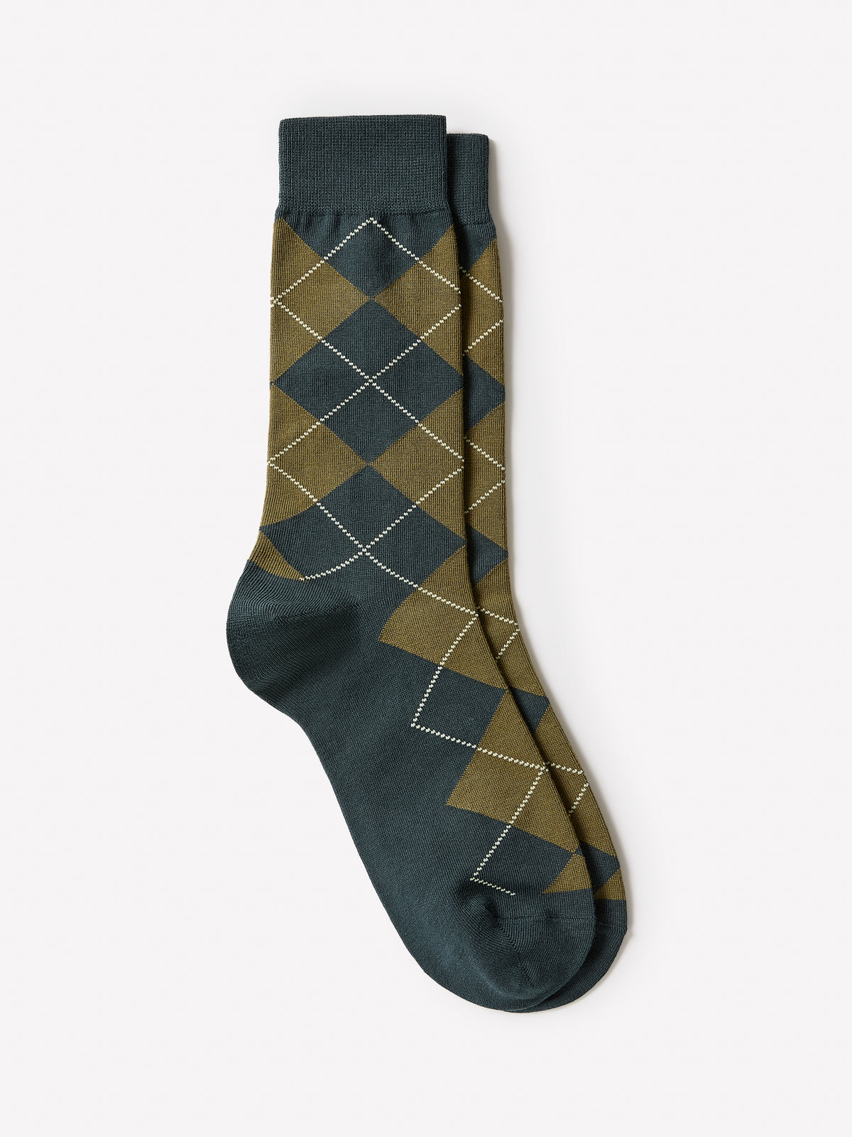 Men's Argyle Cotton Blend Socks