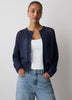 Long-Sleeve Open-Stitch Cardigan