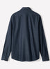 Slim Fit Cotton Shirt with Stand Collar