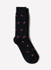 Men's Knit Socks Cotton Blend