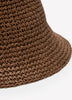 Straw Bucket Hat