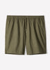 Linen-Blend Shorts with Elastic Waistband