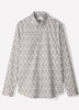 Slim Fit Cotton Floral Print Shirt
