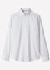 Tailored-Fit Dress Shirt with Diamond Pattern