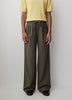 Pull-On Mid-Rise Wide-Leg Pant