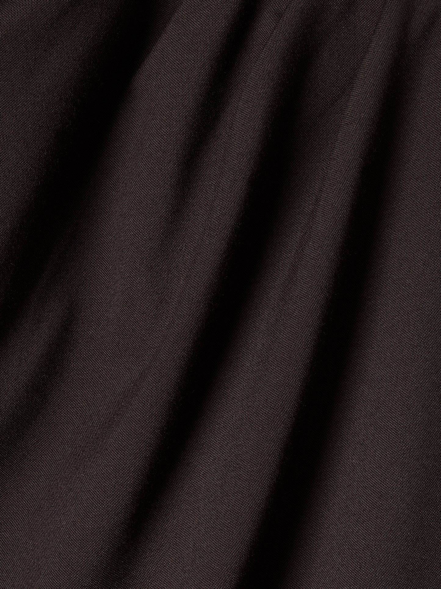 Haut Drapé à Manches Très Courtes et Col Rond 