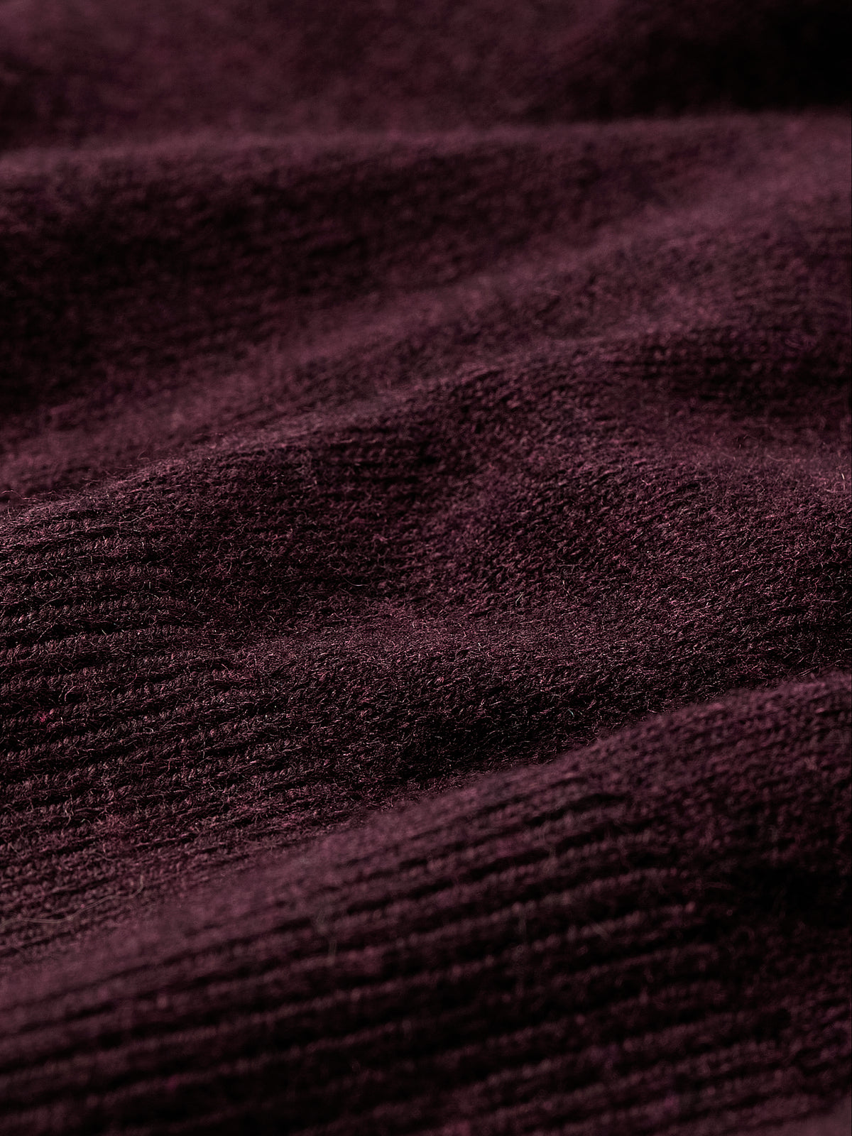 Long-Sleeve Half-Zip Mock-Neck Sweater