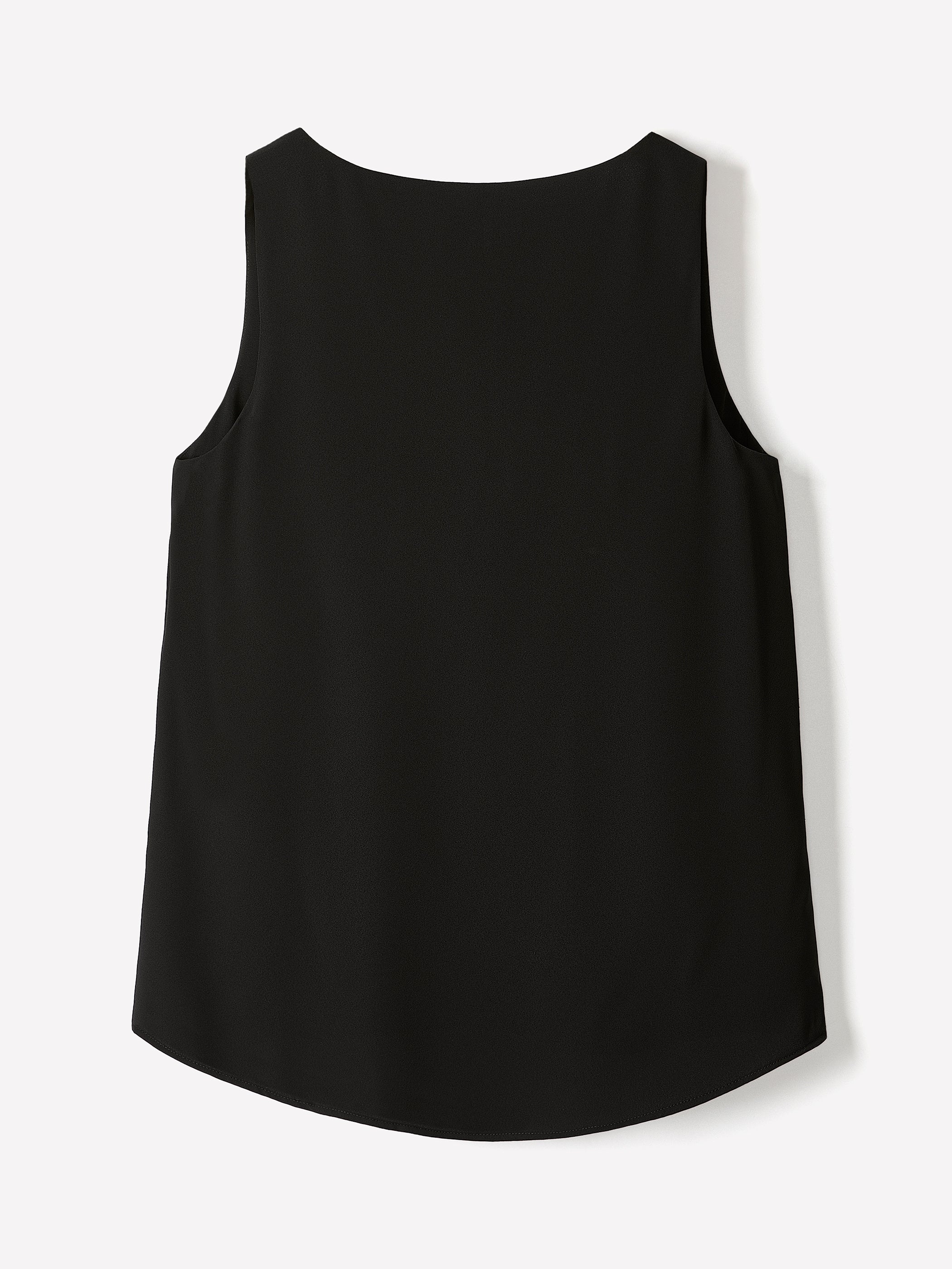 Camisole Satinée à Col en U