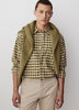 Woven Tailored Collar Shirt, Textured Check, 100% Cotton