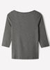 Knit Pullover Boat Neck 3/4 Sleeve