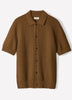 Short-Sleeve Shirt Sweater