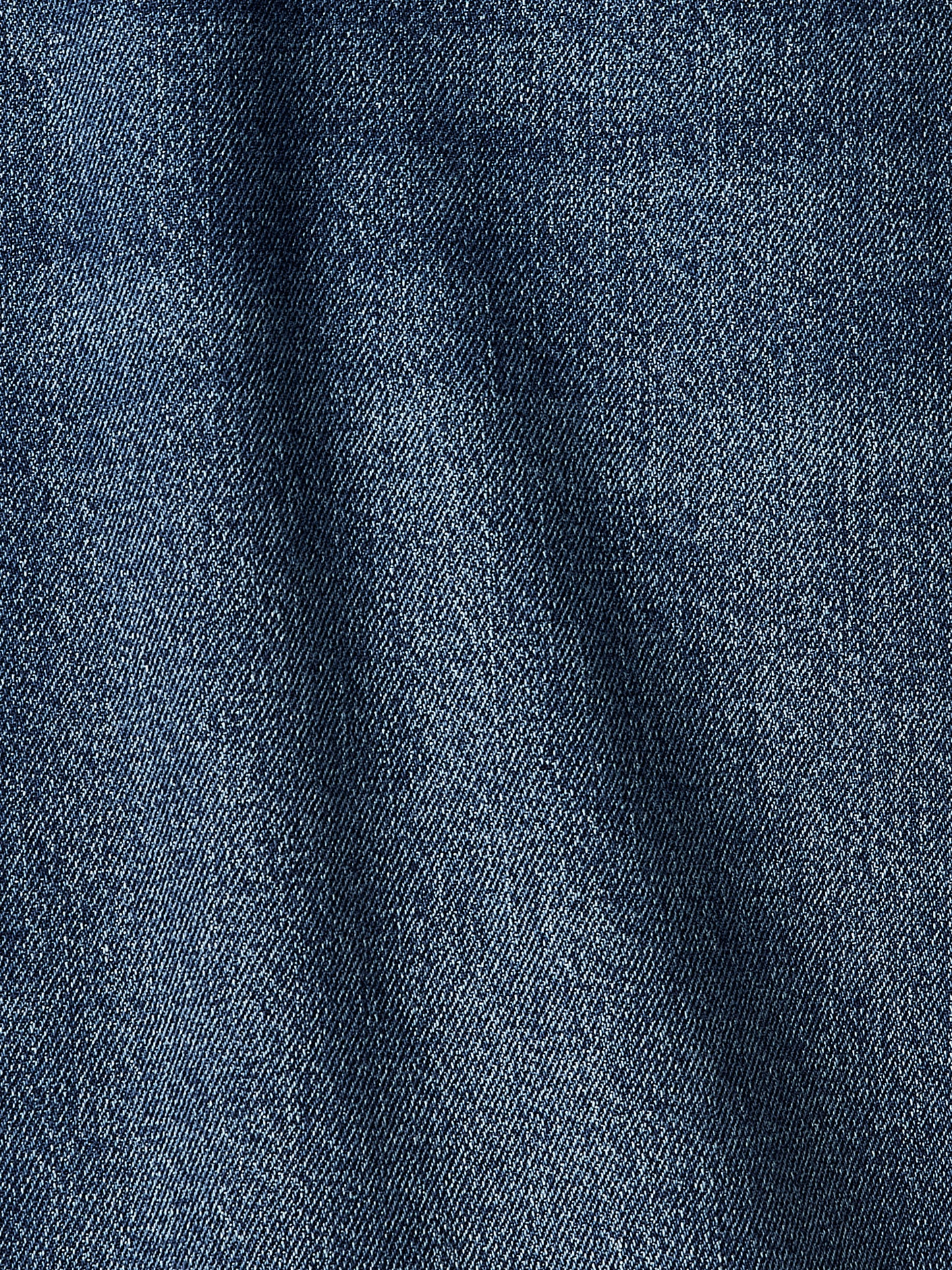 Bermuda Denim Shorts High Rise Cotton Blend