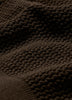Short-Sleeve Textured Shirt Sweater