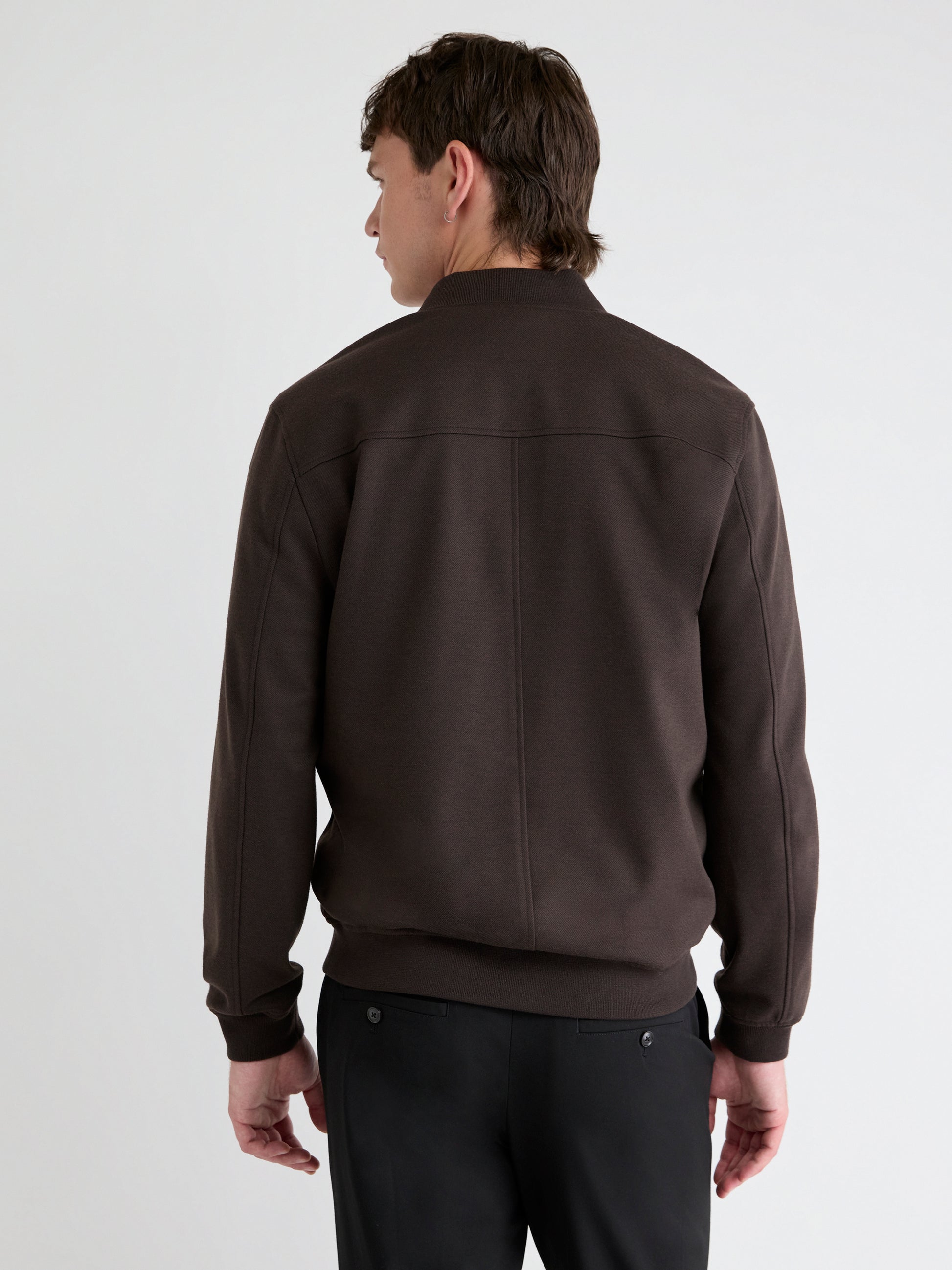 Chocolate Bomber Jacket