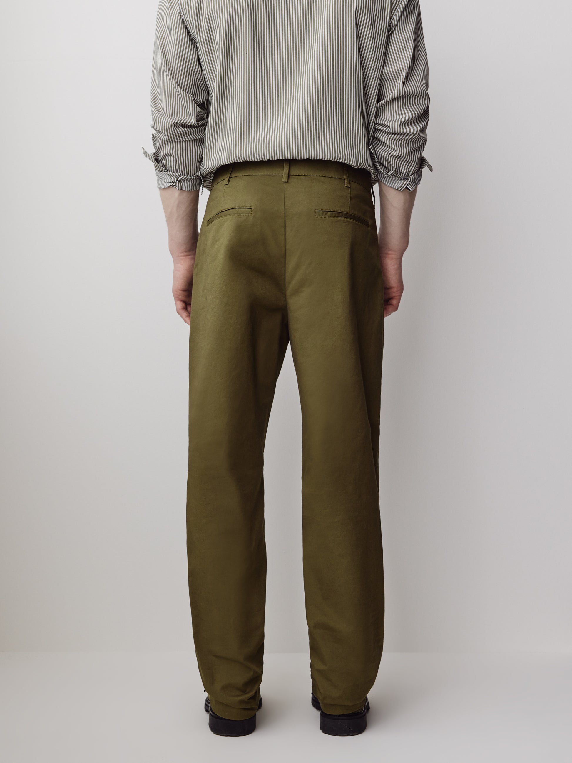 Straight-Leg Relaxed Chino Pant