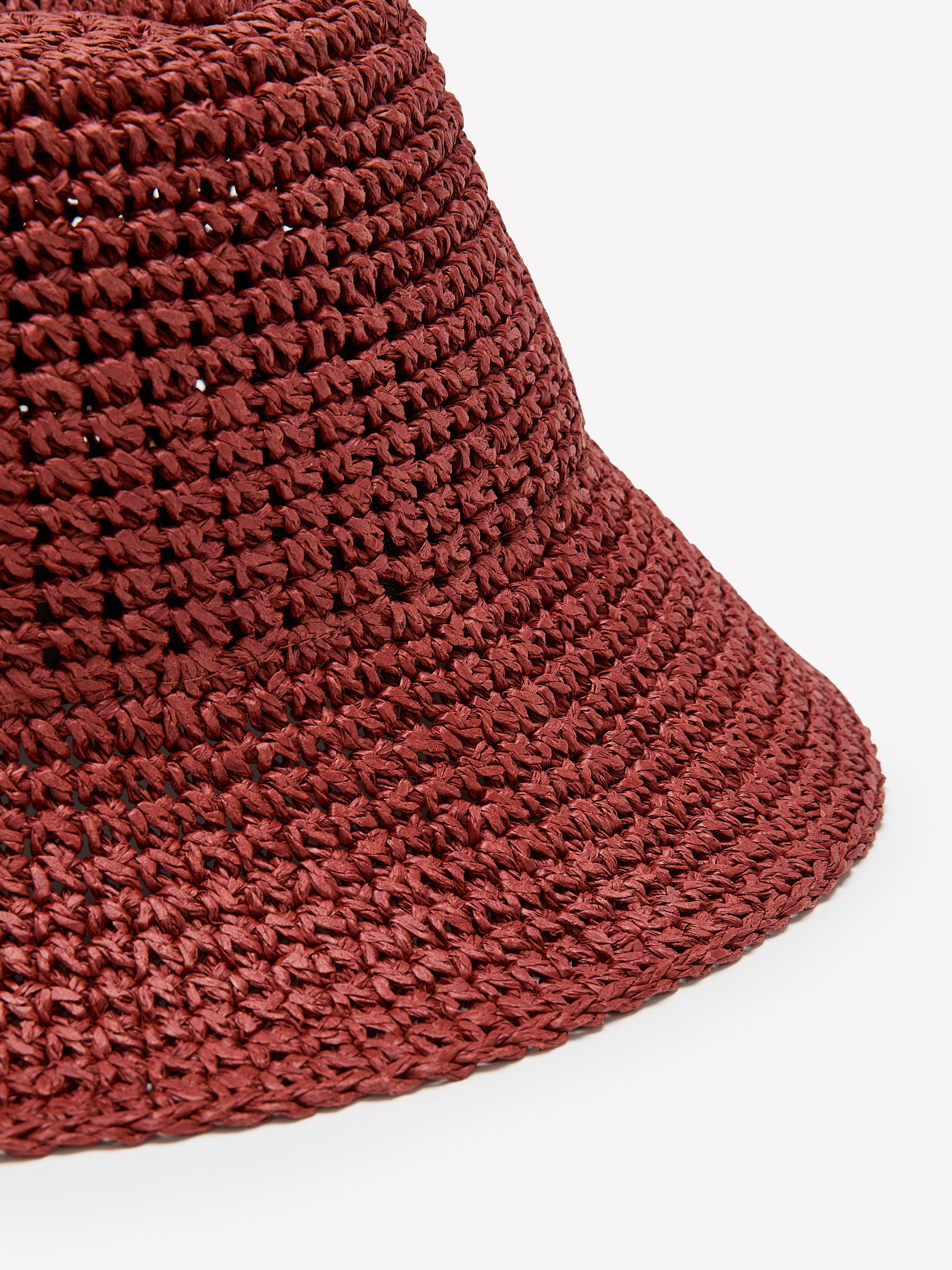 Straw Bucket Hat