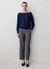 Off Shoulder Knit Sweater 100% Merino Wool