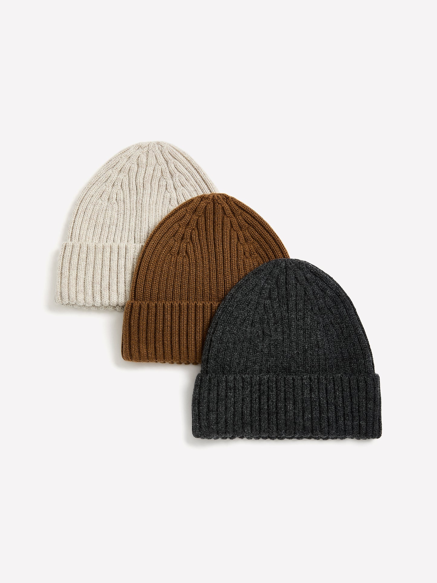 Ribbed Wool-Blend Beanie