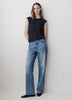 Woven Crepe Extended Sleeve Blouse