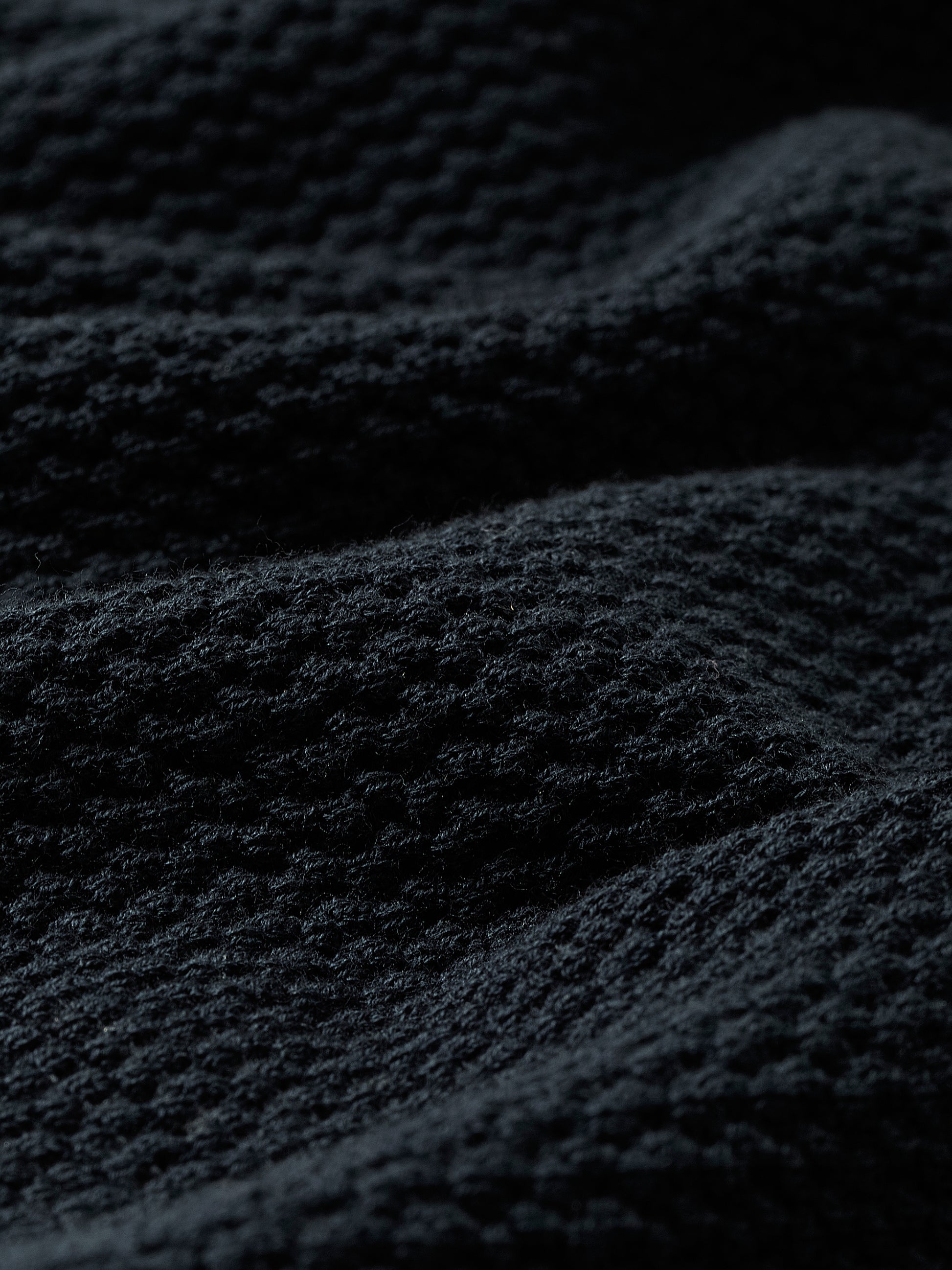 Textured Short-Sleeve Polo Sweater