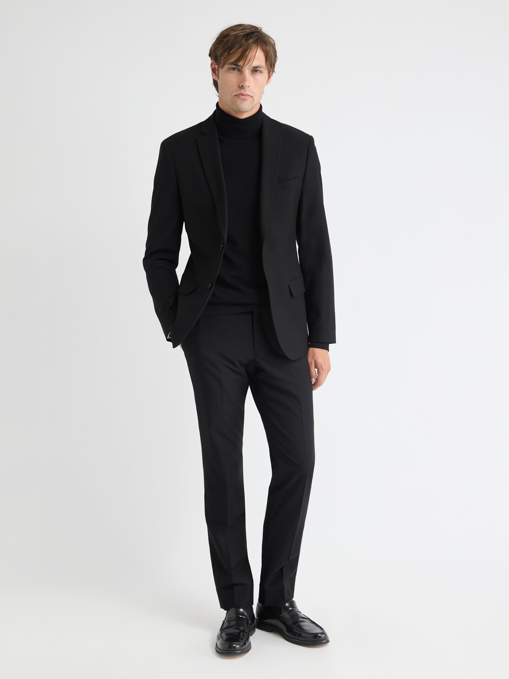 Merino Wool Turtleneck Sweater