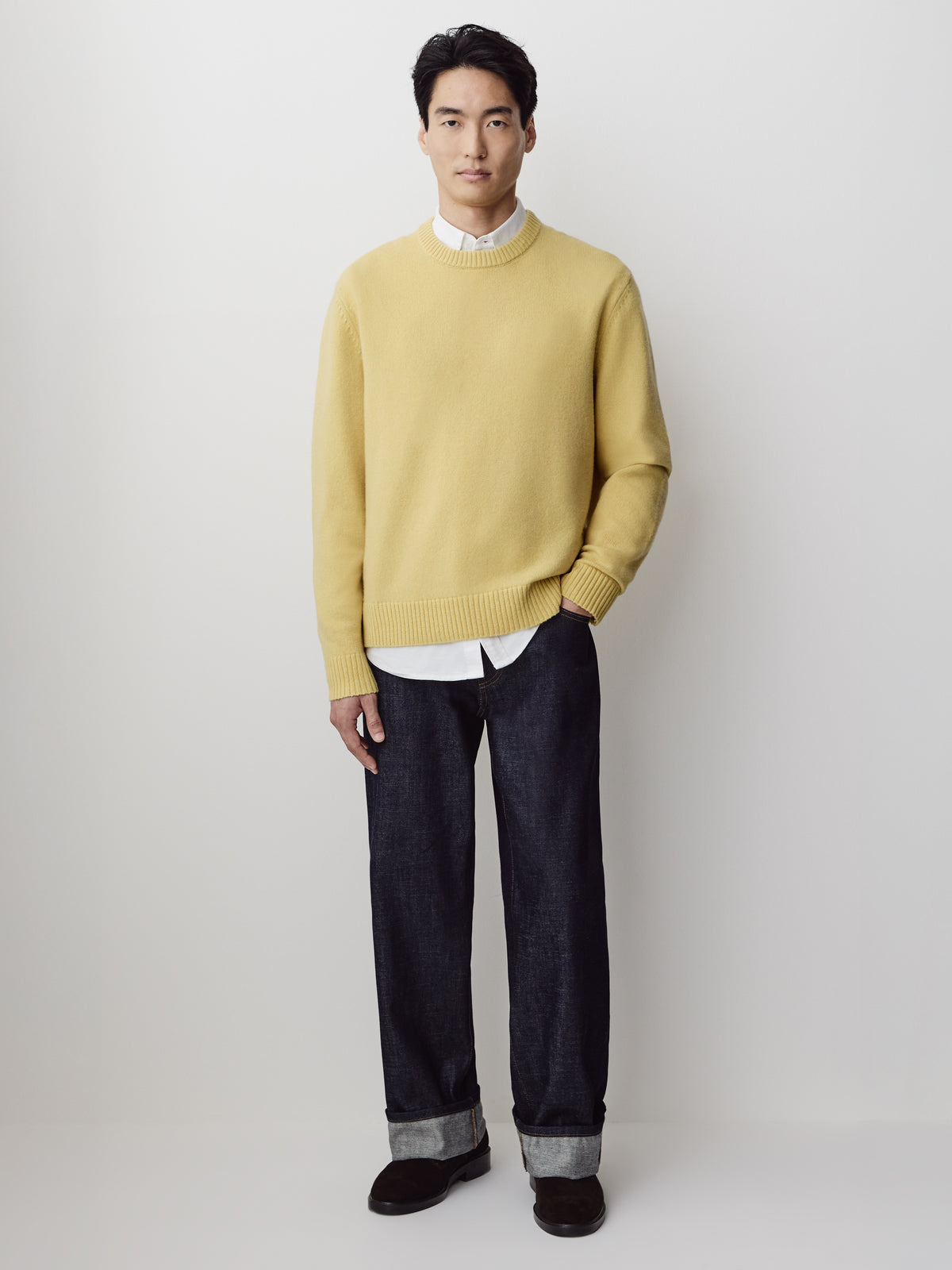 Lambswool Crew-Neck Sweater