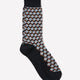 Men's Square Blue Geo Socks