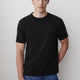 Solid Short-Sleeve Crew-Neck Tee