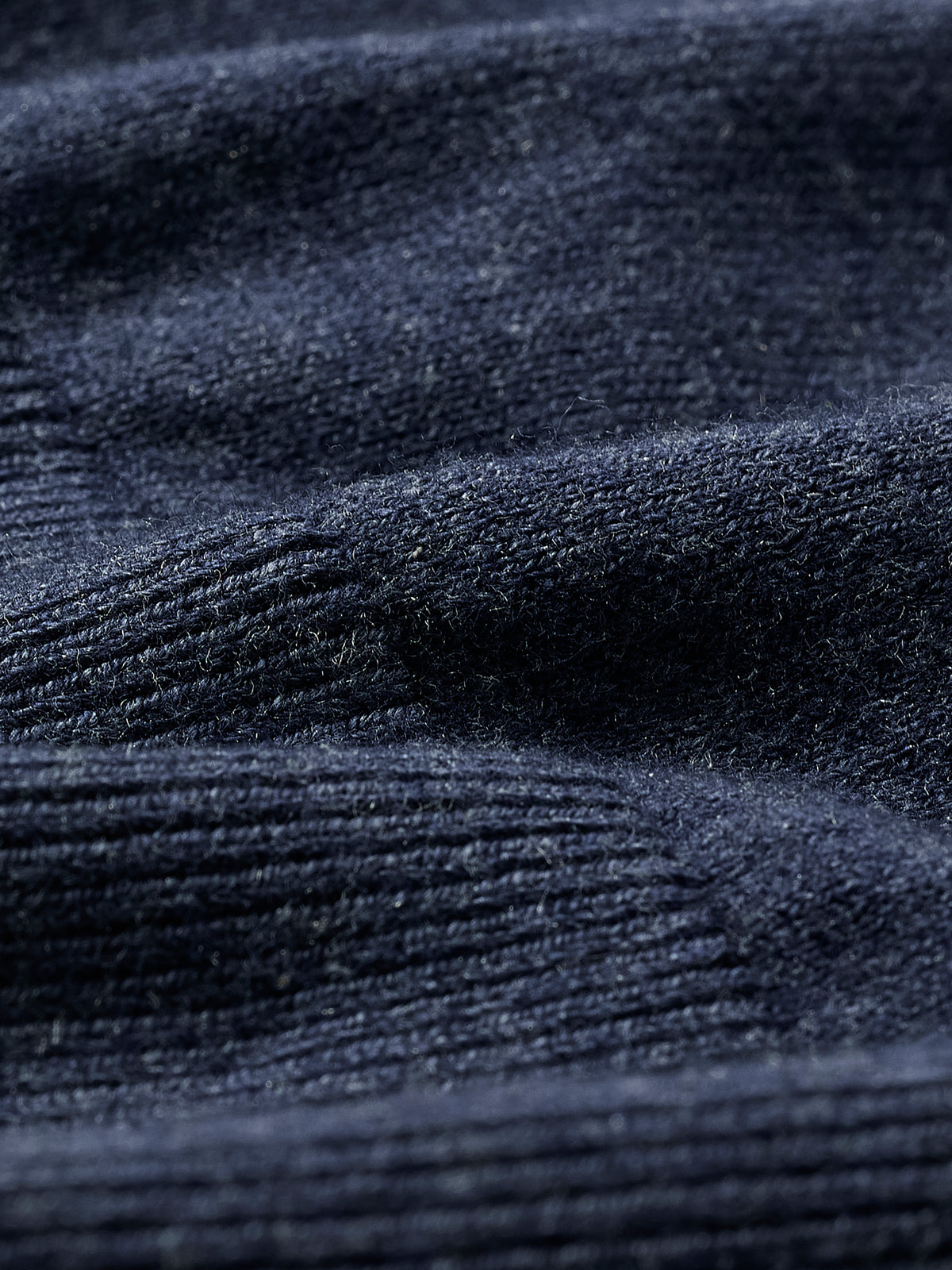 Long-Sleeve Half-Zip Mock-Neck Sweater