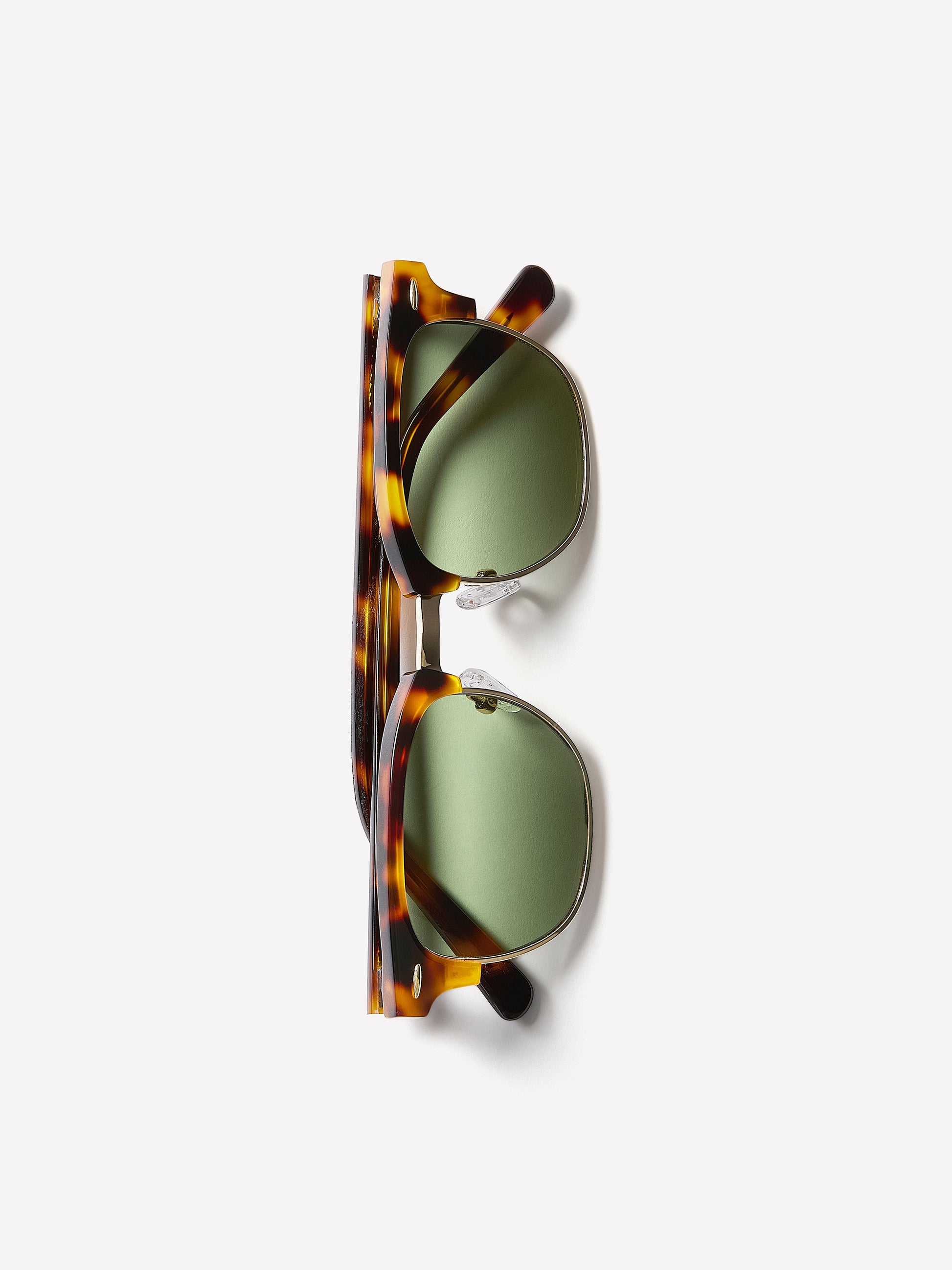 Plastic Clubmaster Sunglasses Acetate Frame