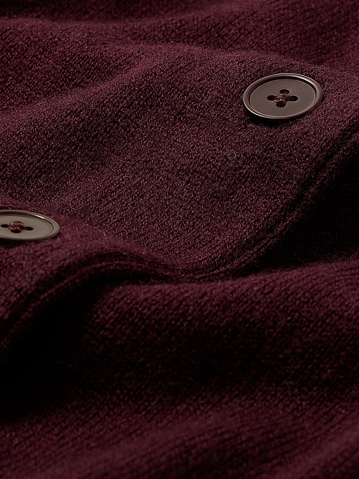 Merino Wool Button-Down Cardigan