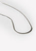 Delicate Snake Chain Necklace in Metal