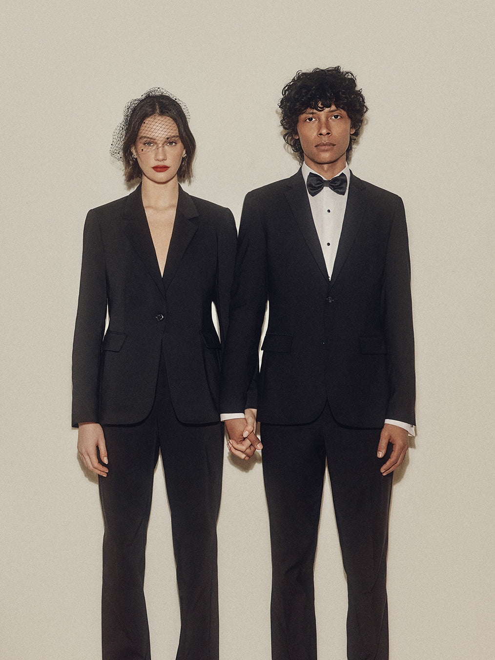Tailored Fit Wool-Blend Essential Pant