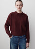 Cable Stitch Long Sleeve Pullover Sweater