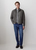 Woven Outerwear Jacket, Brushed Fabric, Men's