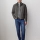 Woven Outerwear Jacket, Brushed Fabric, Men's